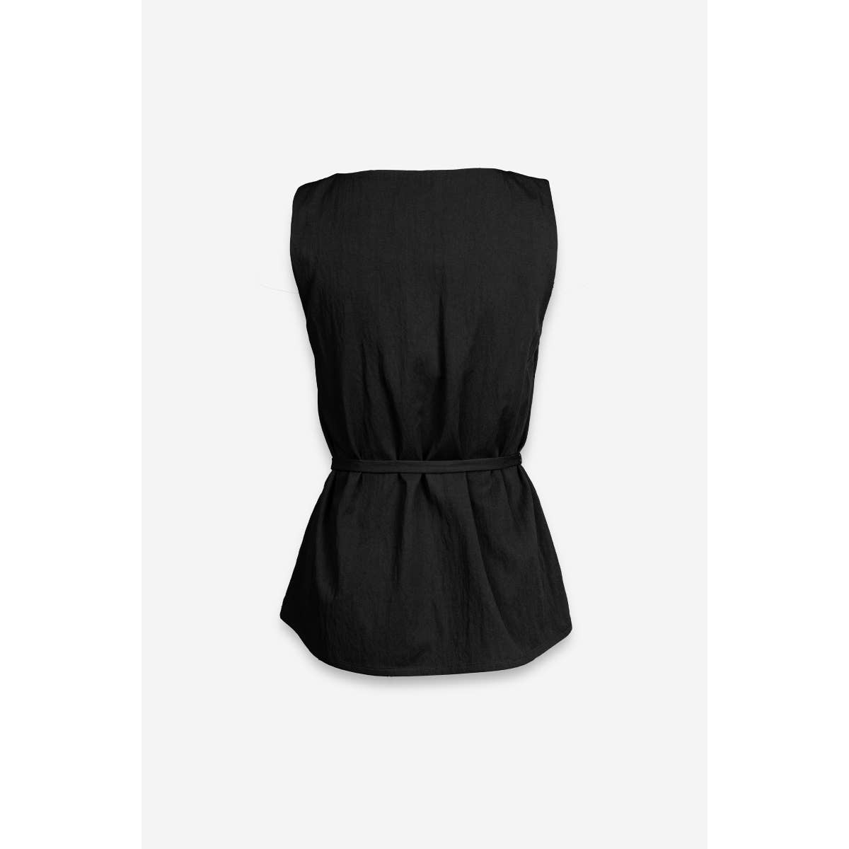 Sleeveless Cinched Tunic Top