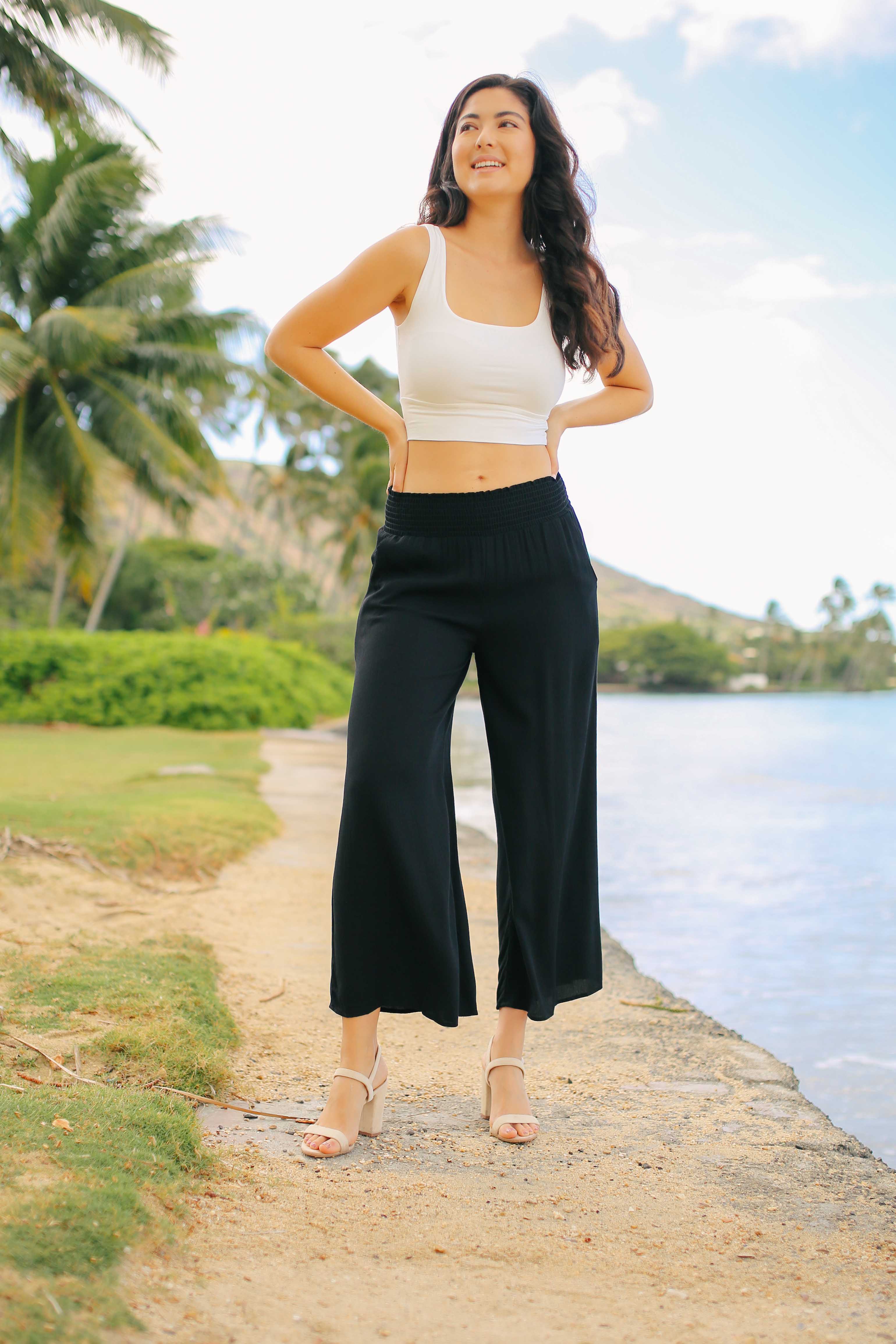 Classic Smock Waist Pants