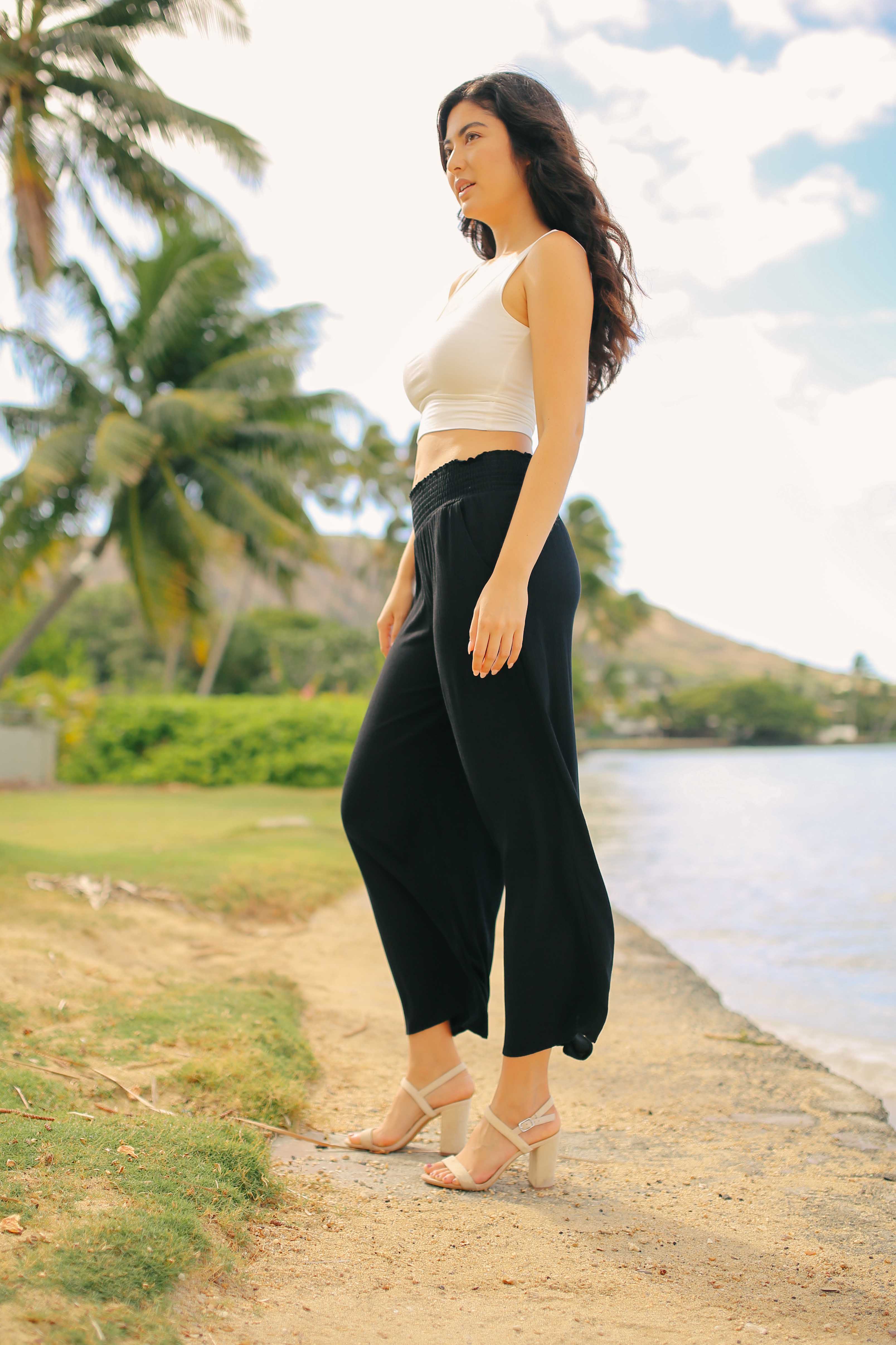 Classic Smock Waist Pants