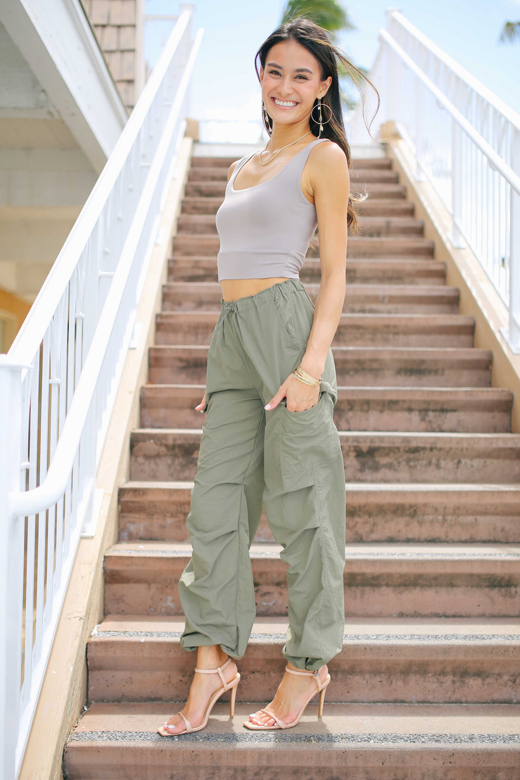 Get On My Level Parachute Pants, 53% OFF