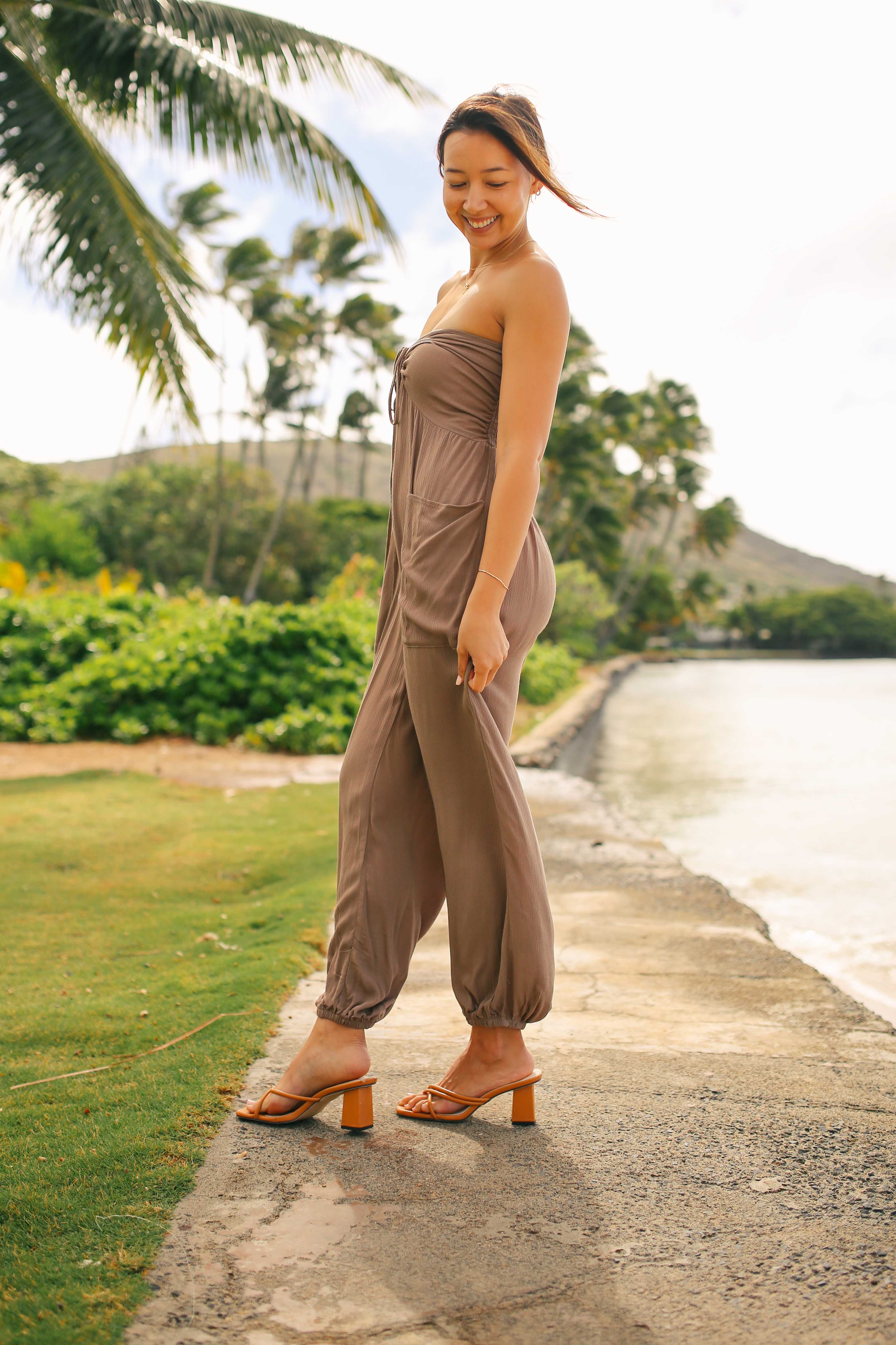 Halter Jogger Jumpsuit