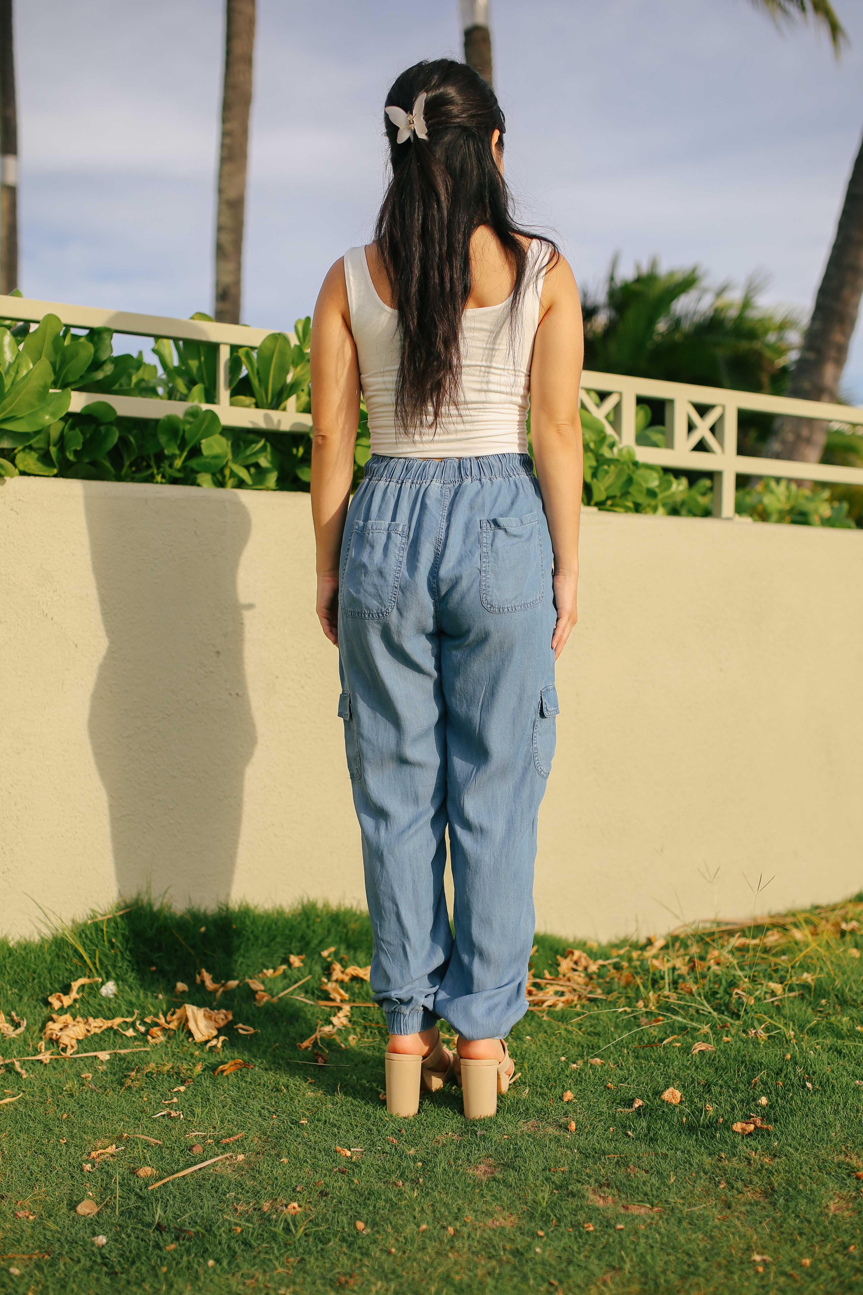 Drawstring Cargo Joggers (RESTOCK)