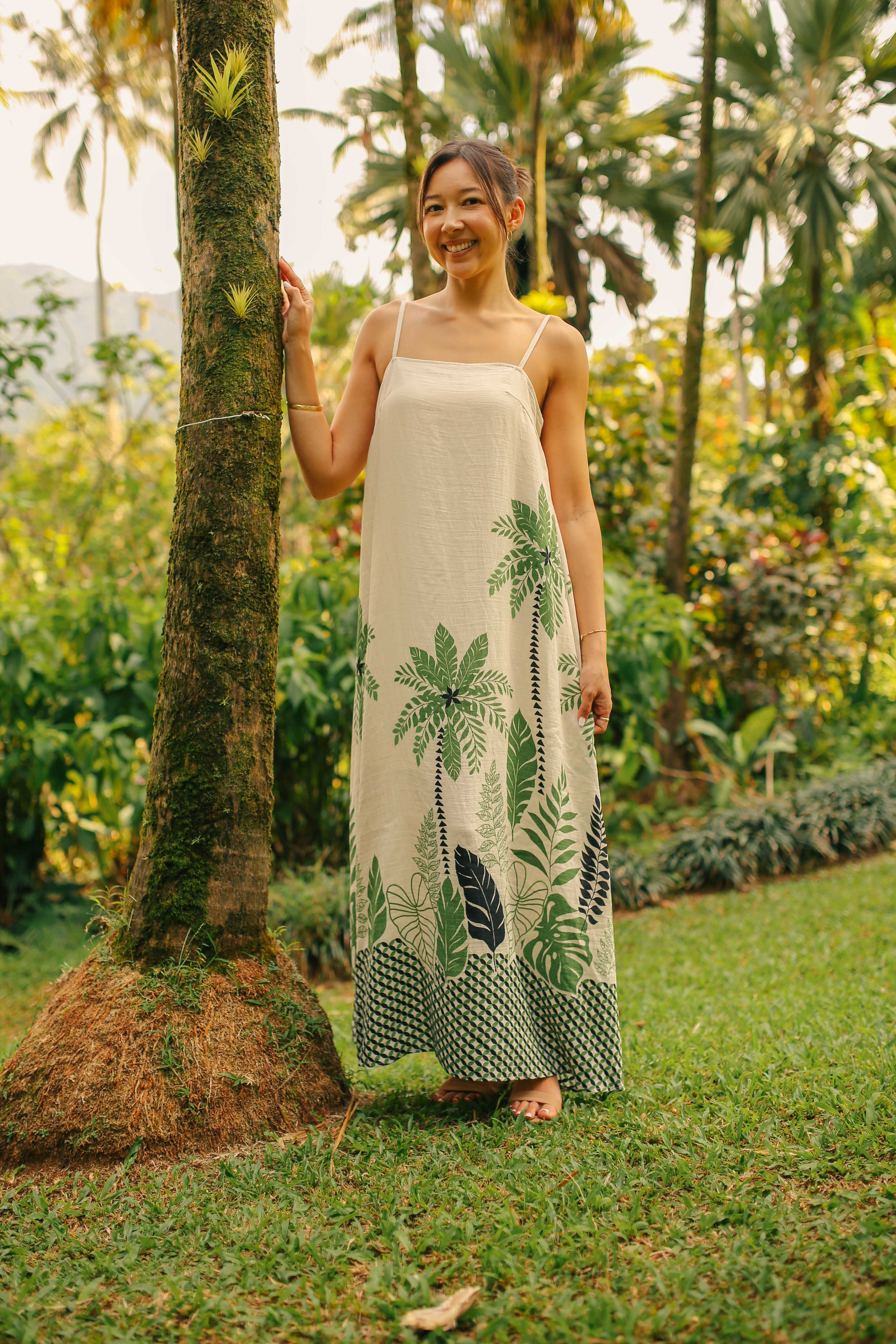 Paradise Maxi Dress (CREAM RESTOCK)