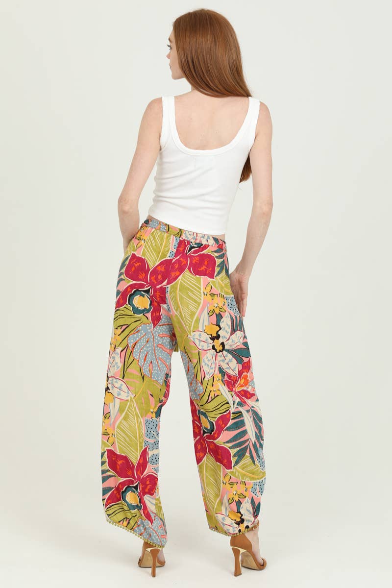 Split Leg Beach Pants