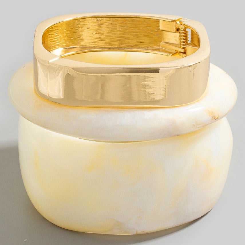 Square Resin Bracelet