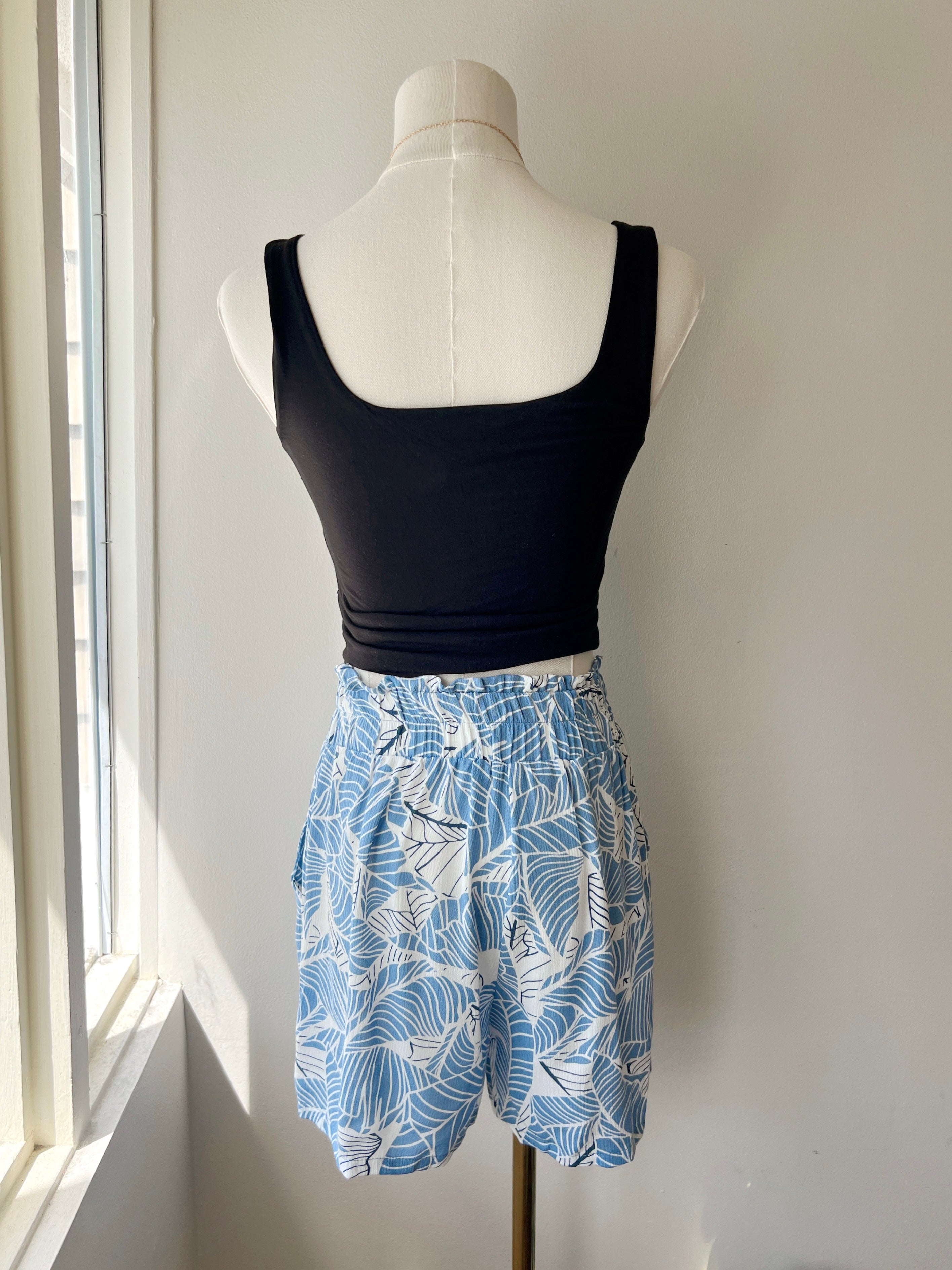 Elastic Waist Shorts