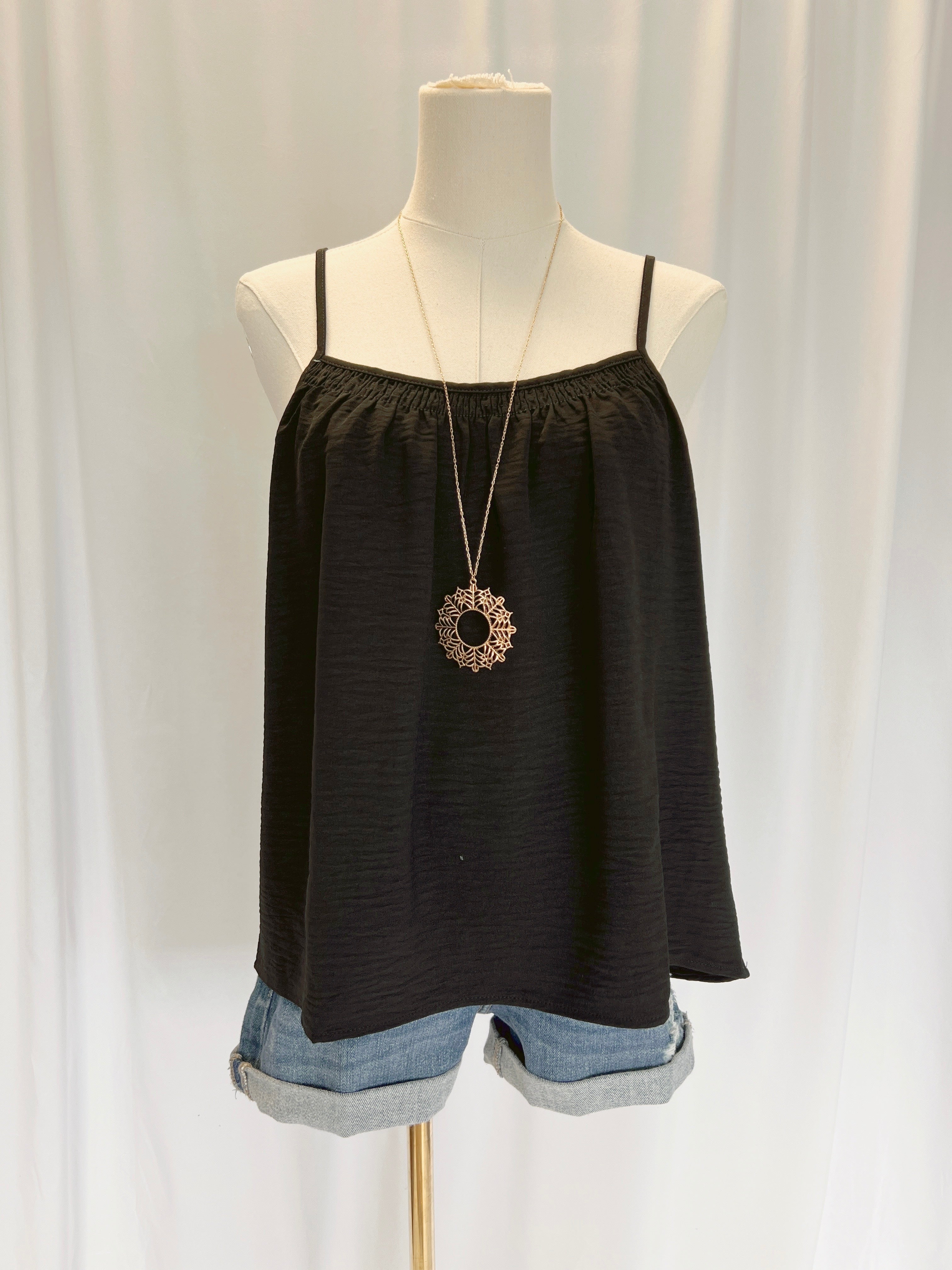 Smock Neck Cami Top