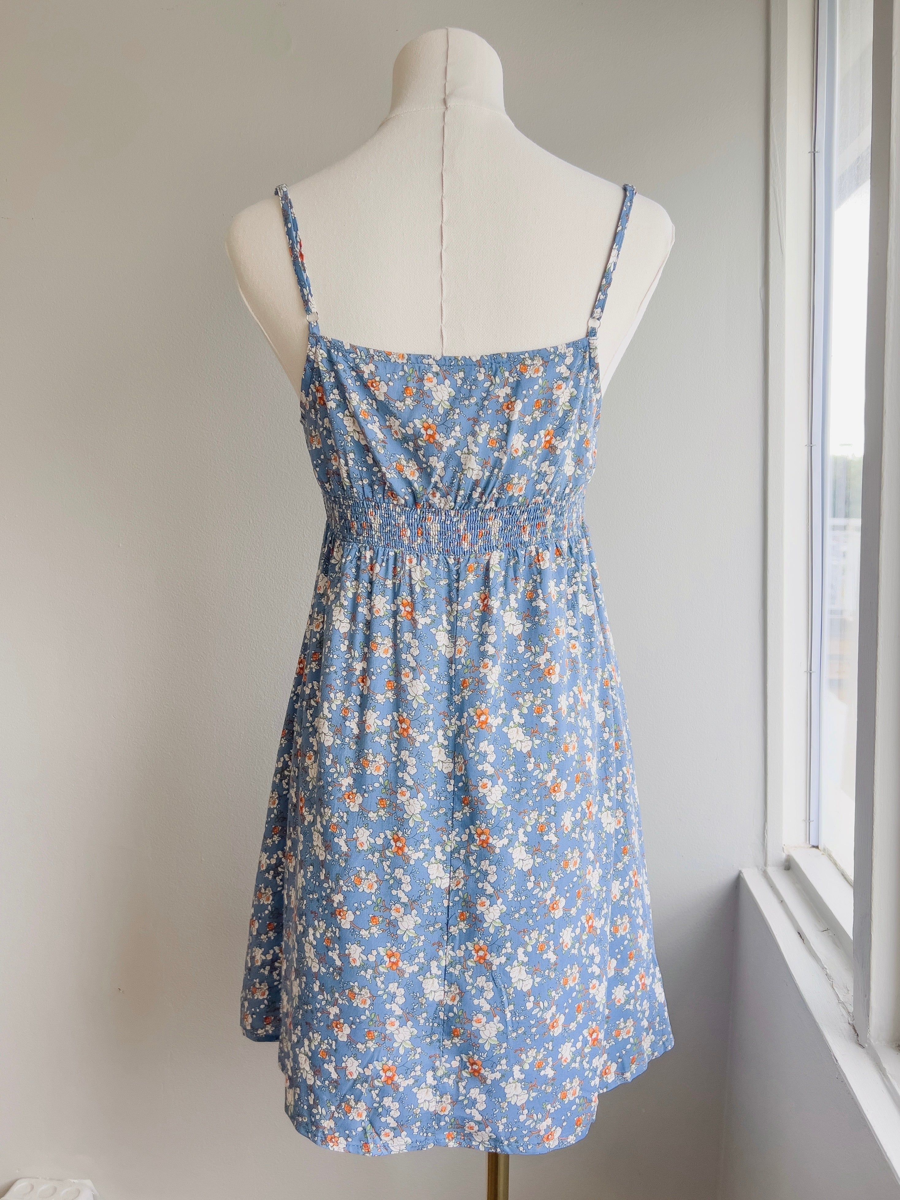 Floral Tie Bodice Sundress