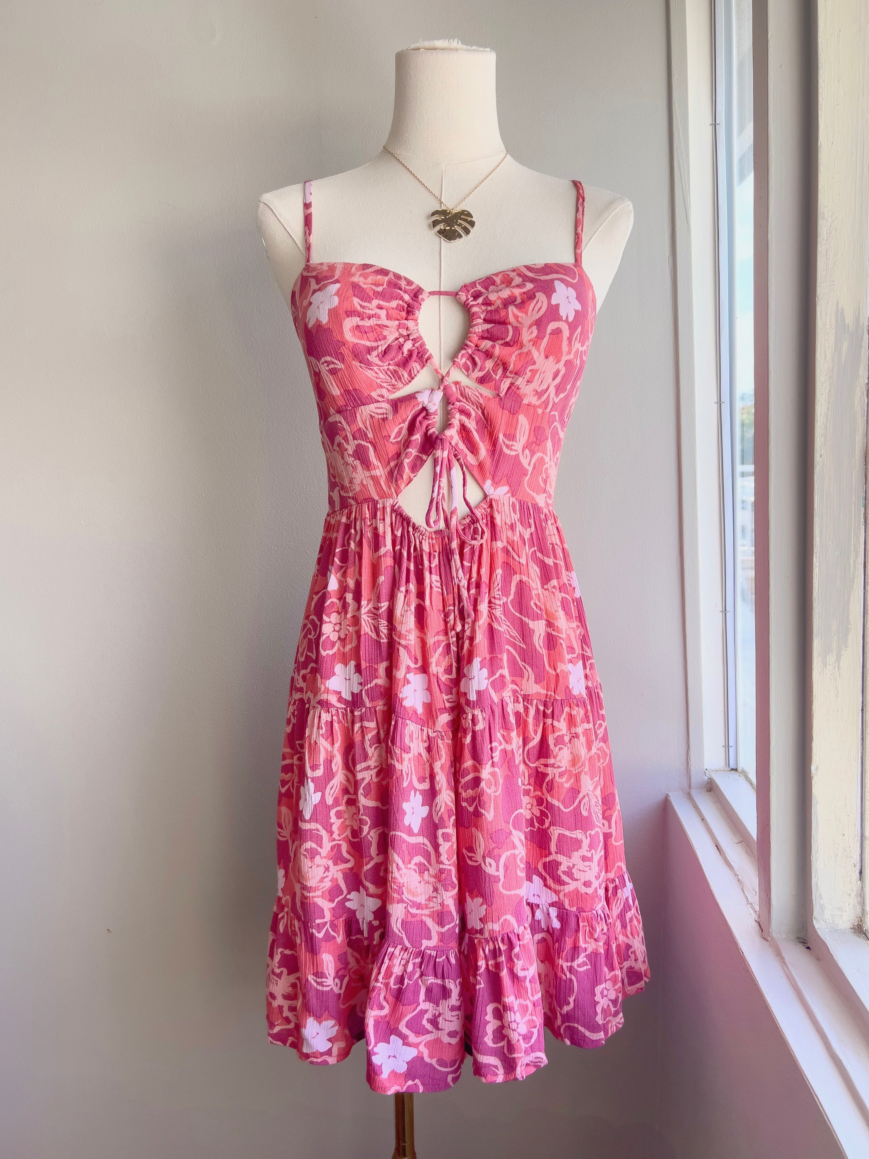 Lace Up Bodice Sundress