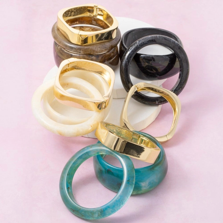 Square Resin Bracelet