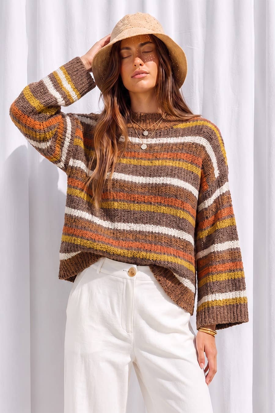Stripe Knit Top