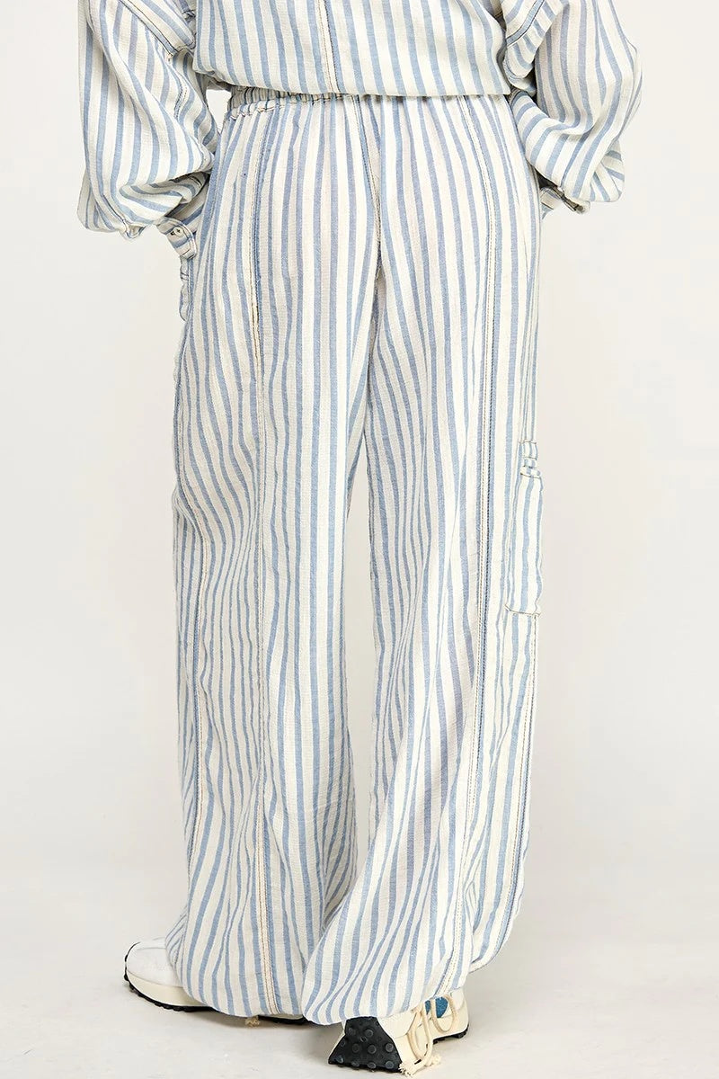 Lounge Comfort Striped Jogger Pants