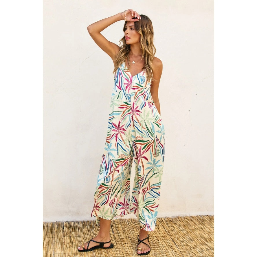 Far Away Tie Back Jumpsuit