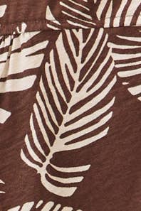 Oversized Button Down Short Sleeve Shirt