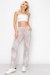 Tie Dye Hacci Sweatpants (2 colors) (FINAL SALE)