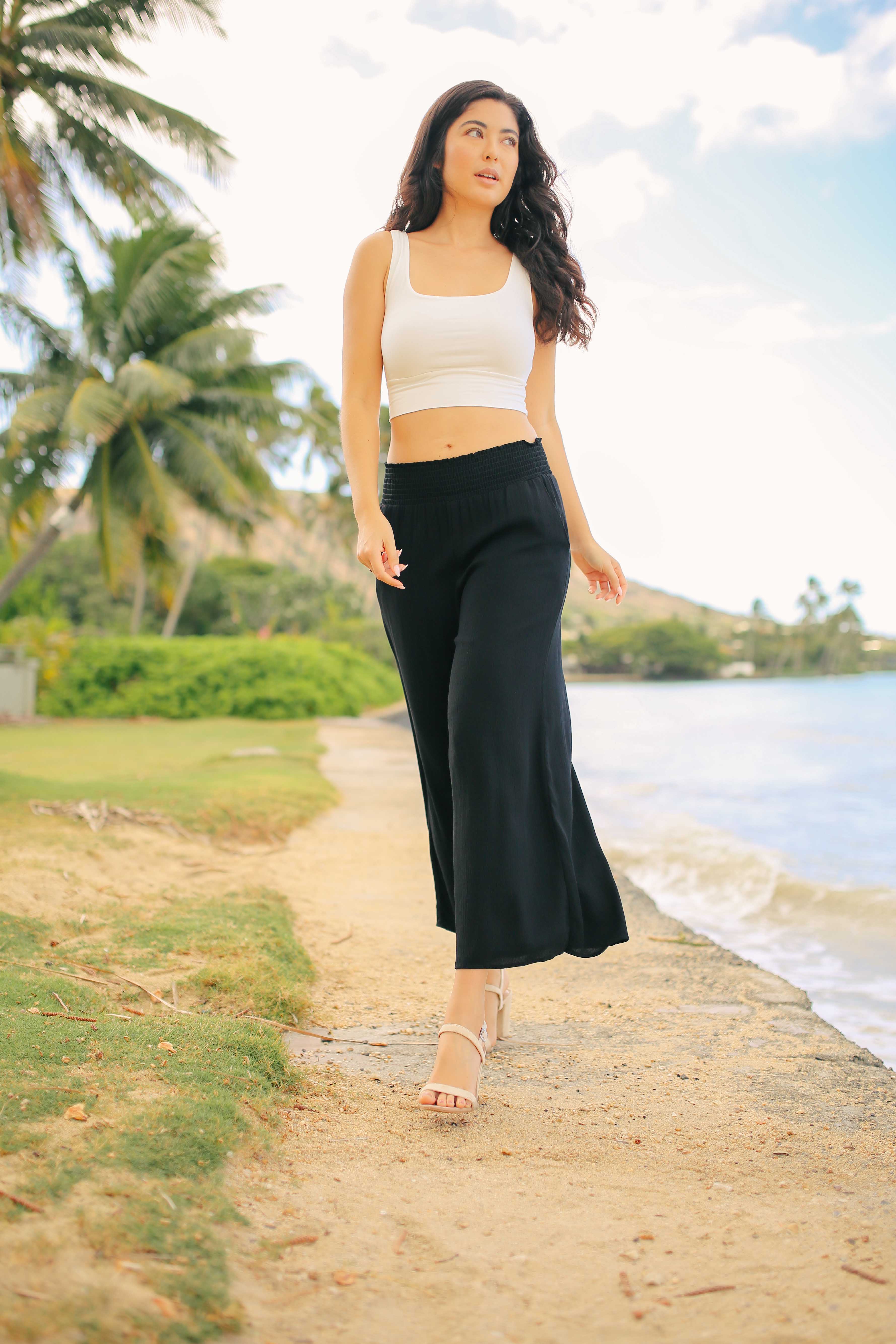 Classic Smock Waist Pants