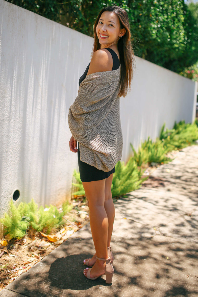 Dolman Knit Cardigan (2 colors)