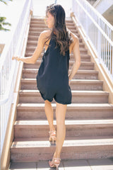 Patch Pocket Lounge Romper (4 colors)