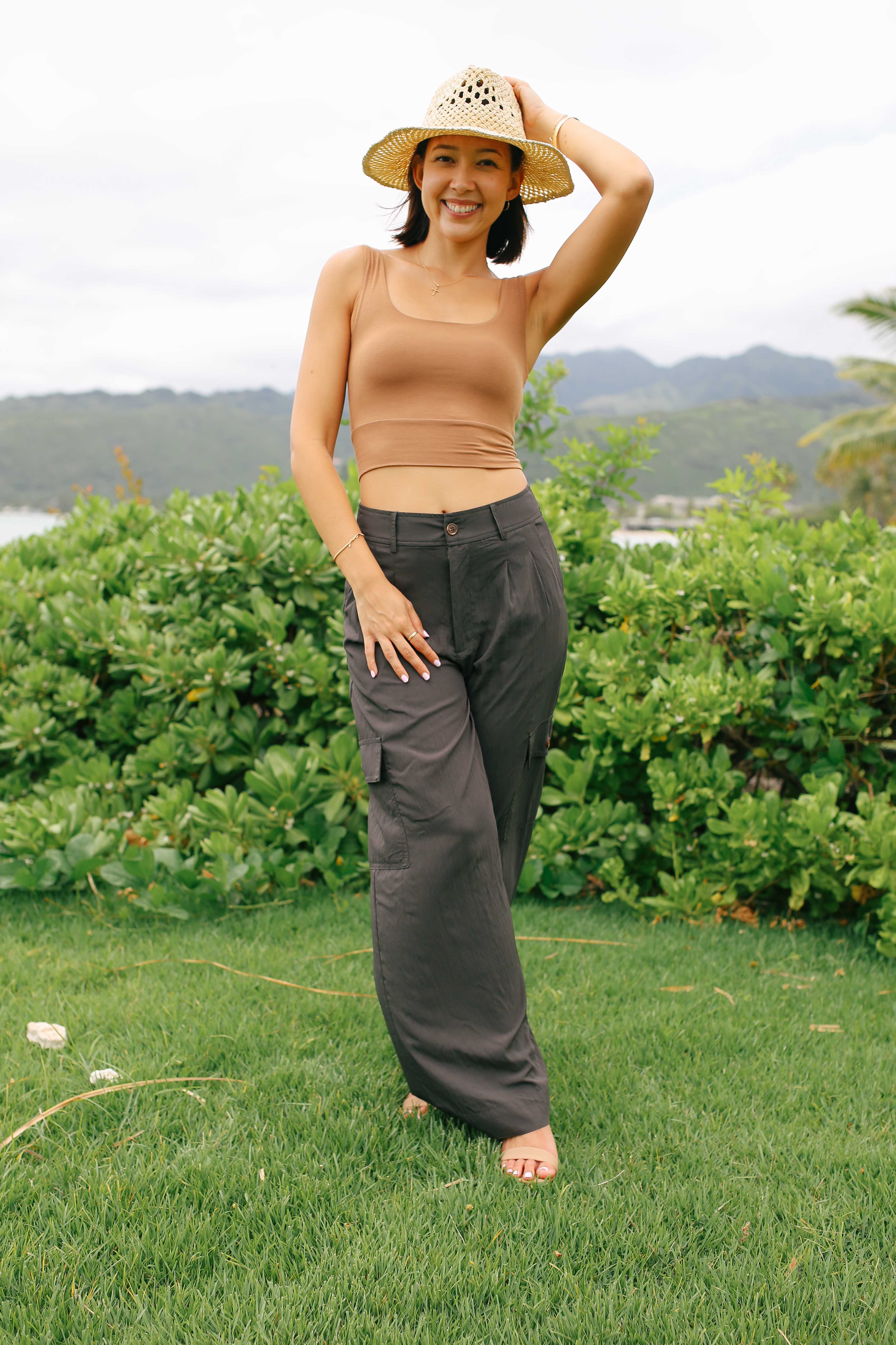 Cargo Wide Leg Pants (3 colors)