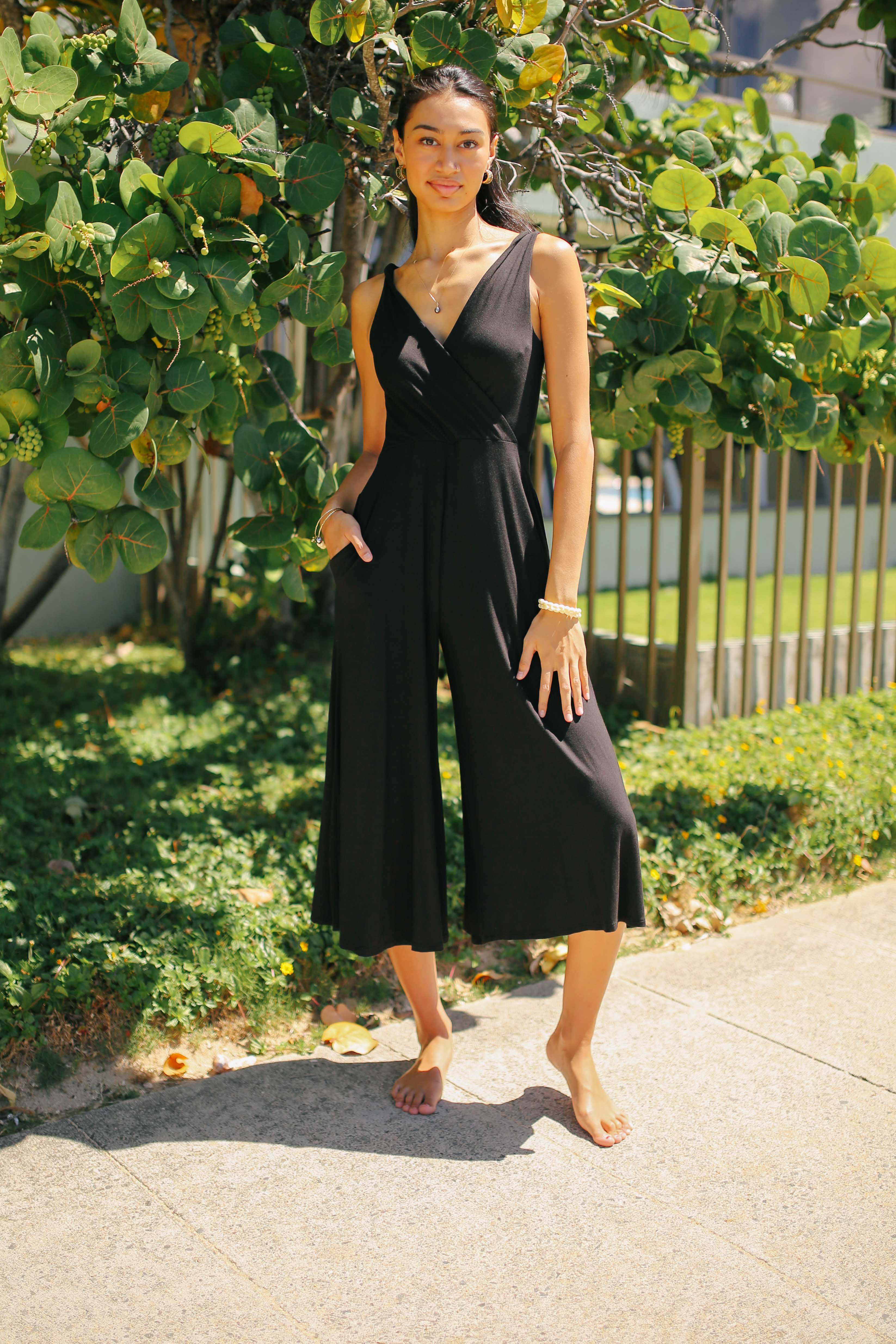 Surplice Jumpsuit (RESTOCKED)