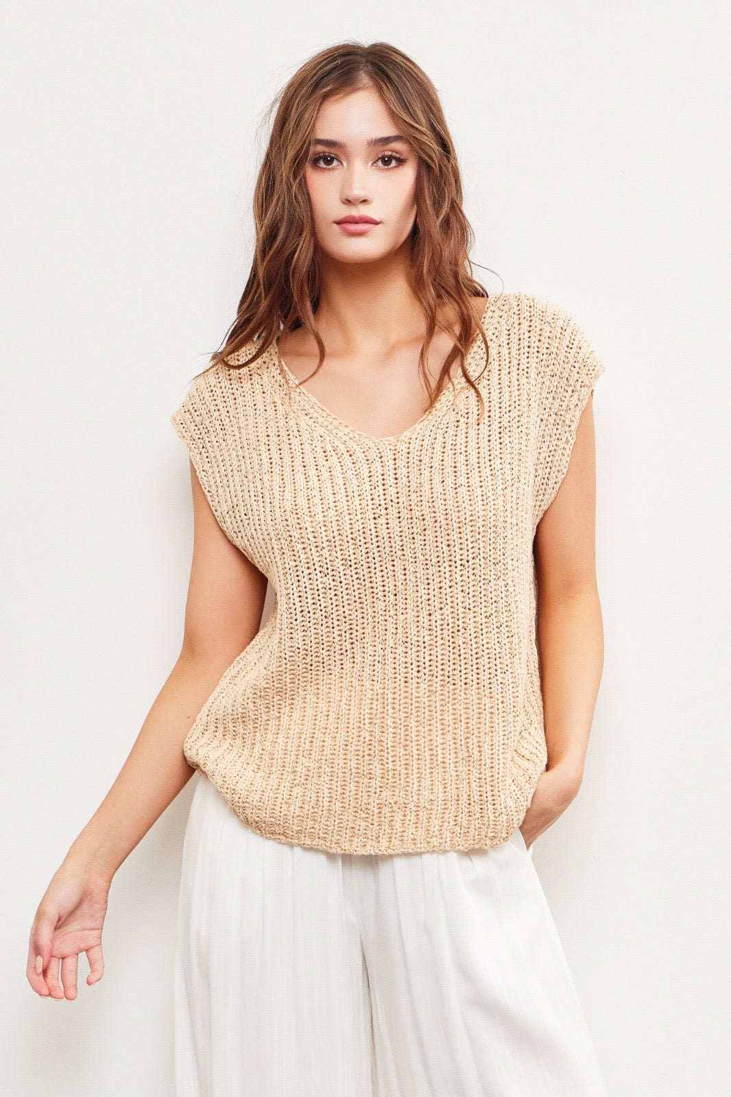 Slouchy Knit Top (2 colors)