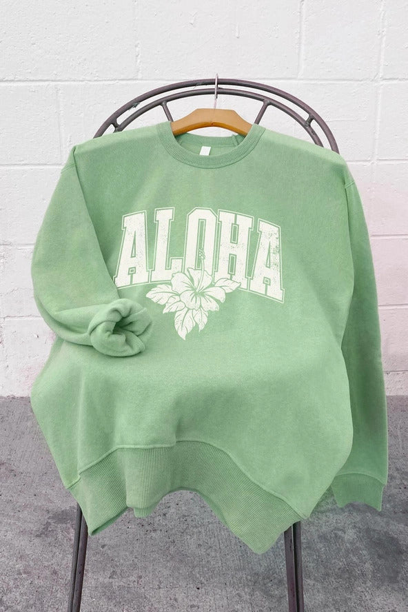 Aloha Sweatshirt (2 colors)