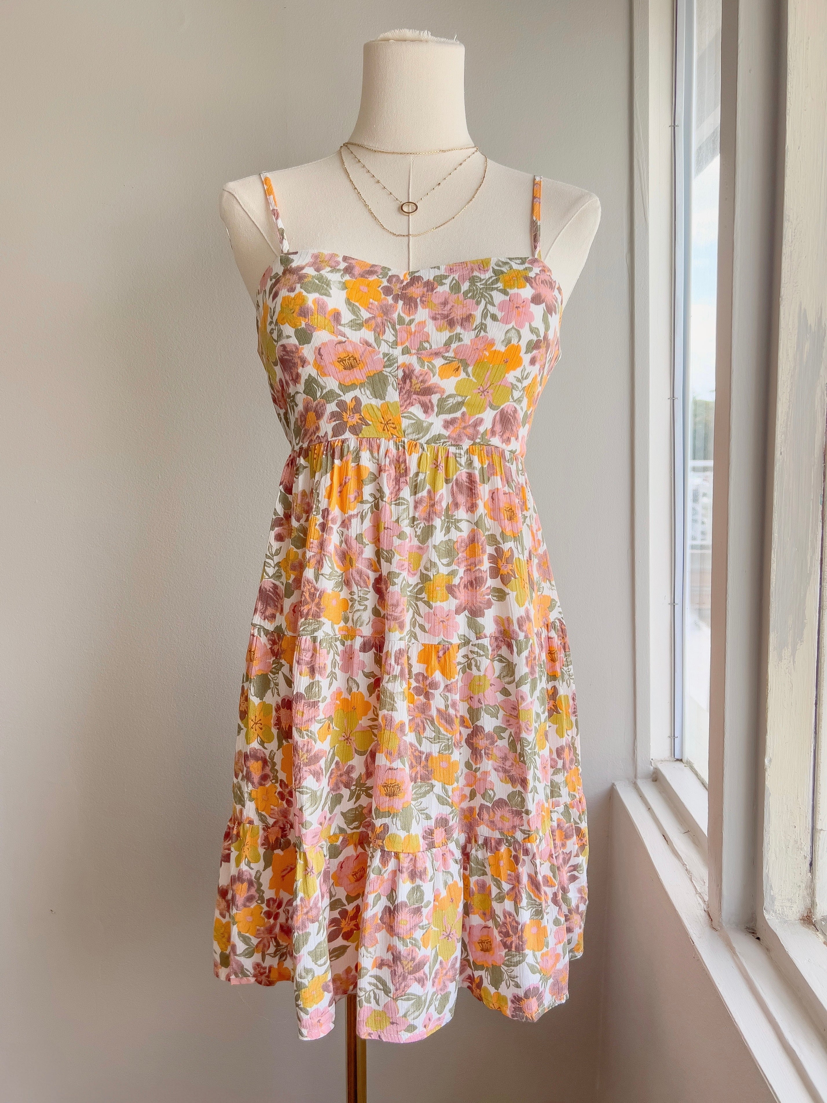 Floral Tie Back Sundress