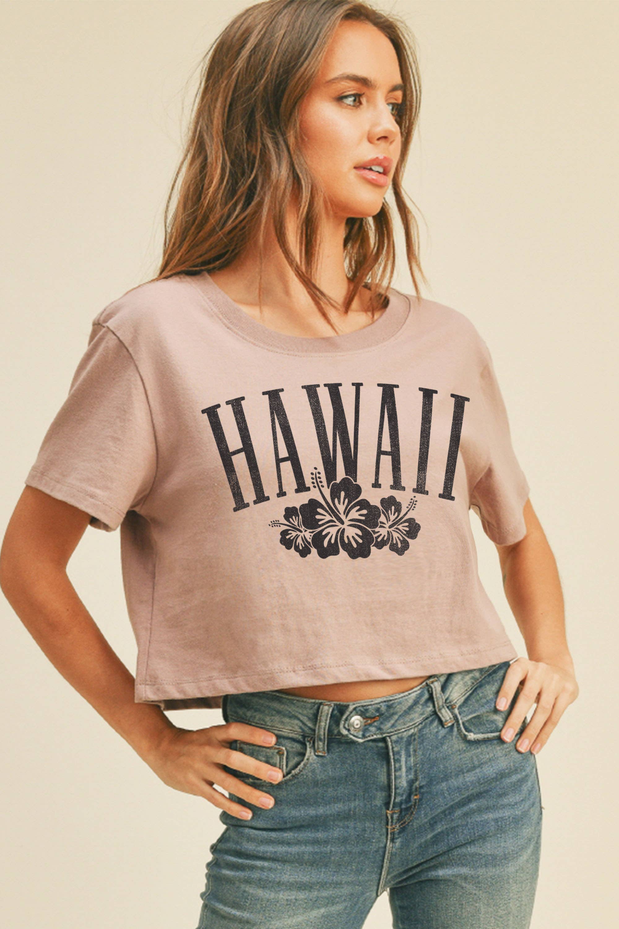 Hawaii Flowers Graphic Tee