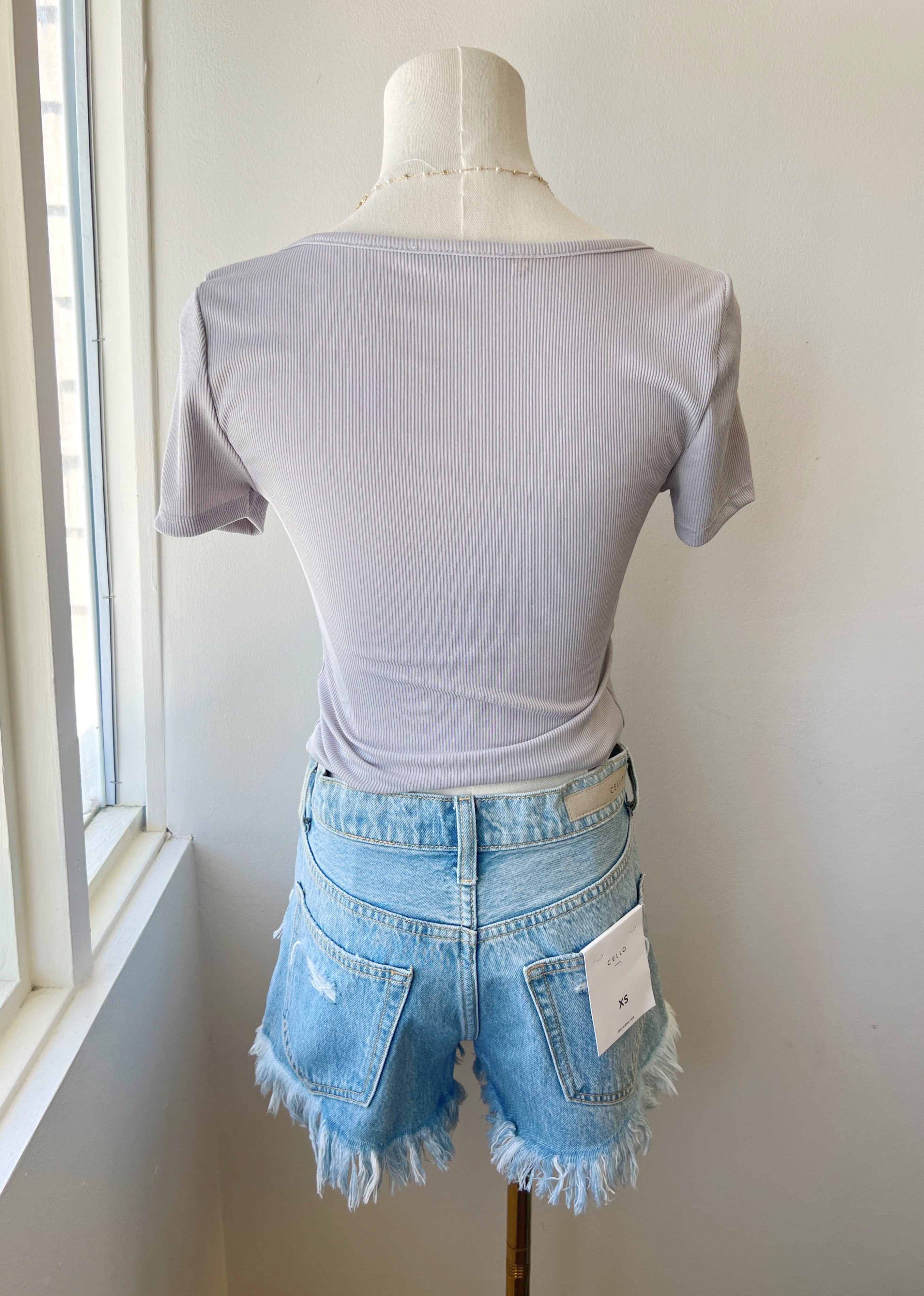 Baby Rib S/S Tee (FINAL SALE)