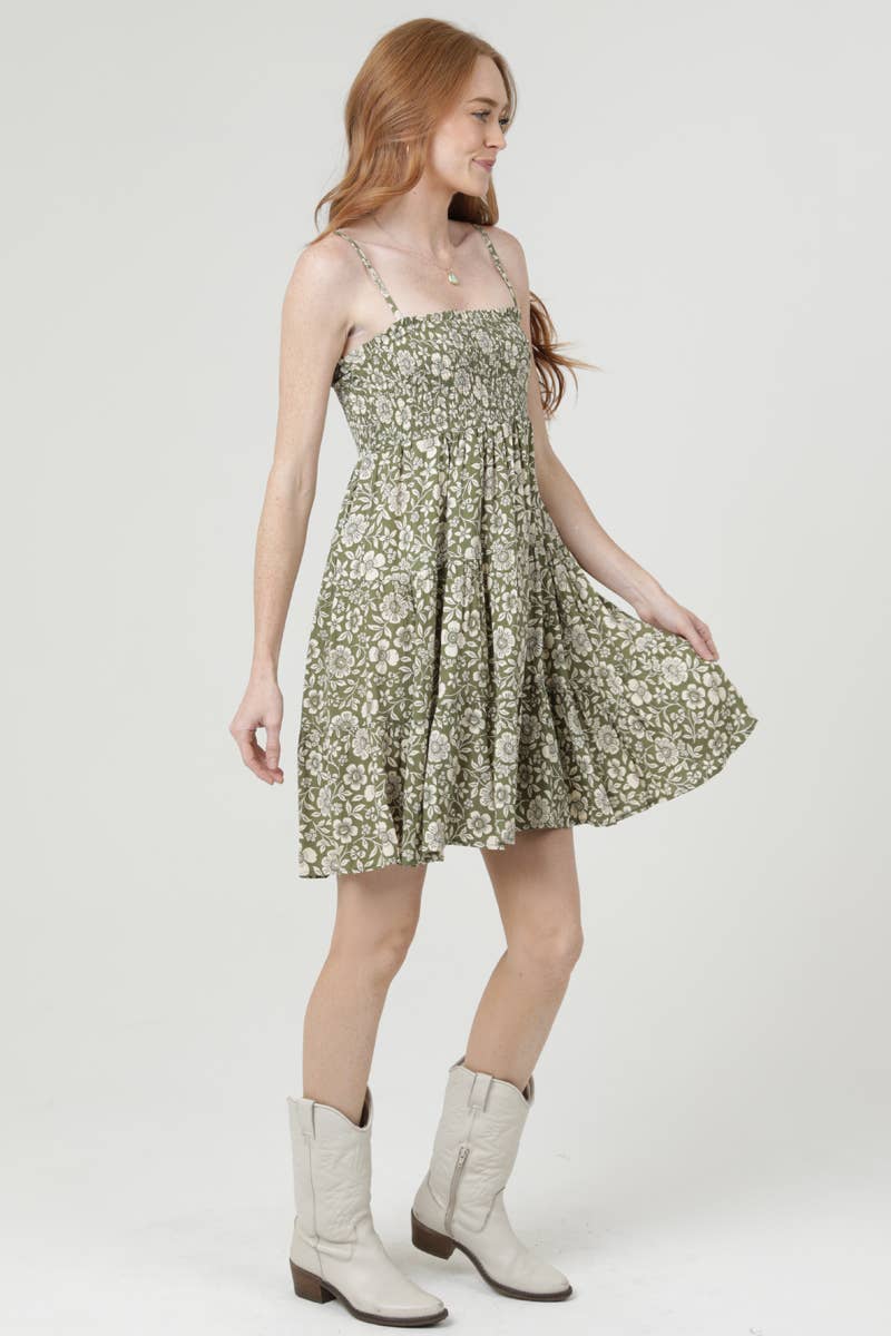 Smock Bodice Sundress