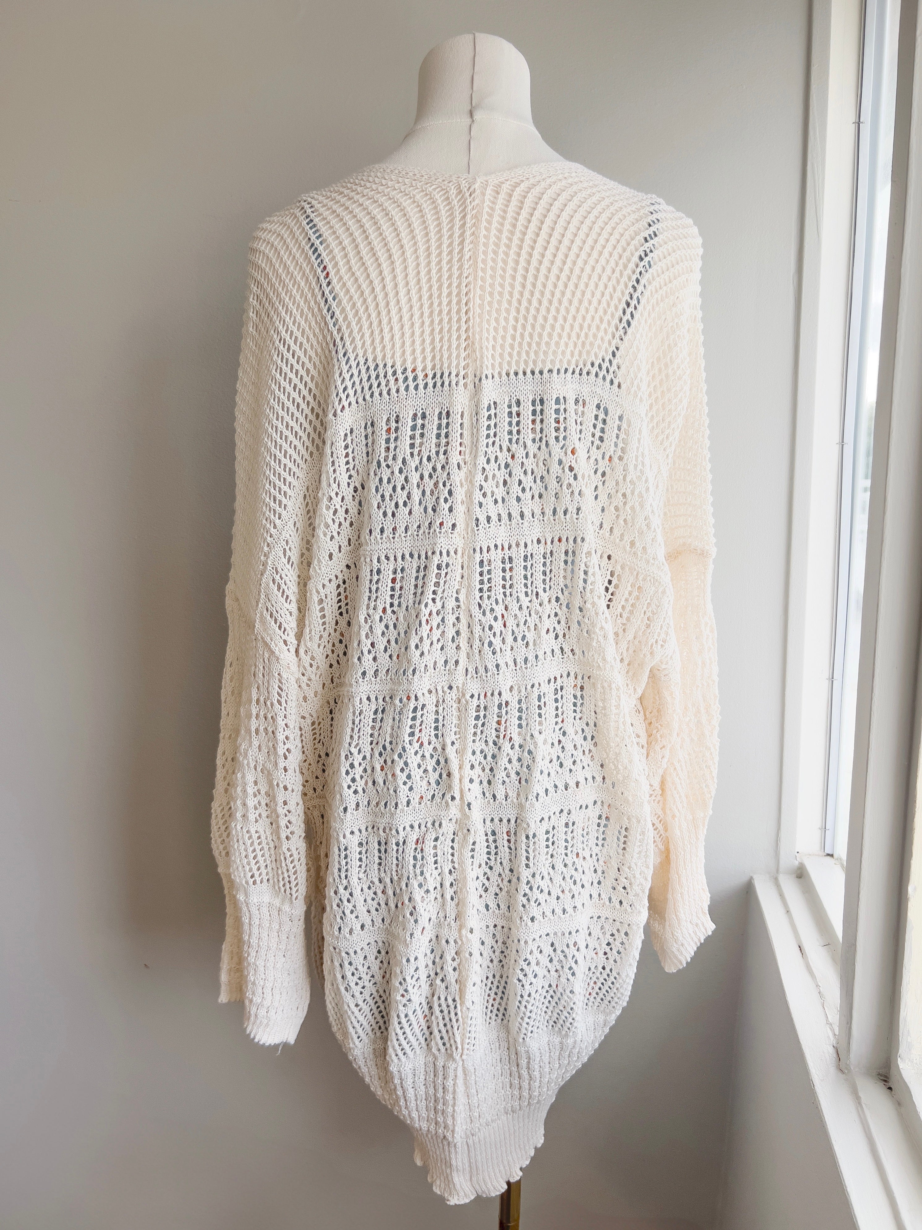 Net Knit Cardigan