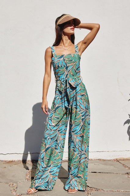 Oasis Monstera Jumpsuit