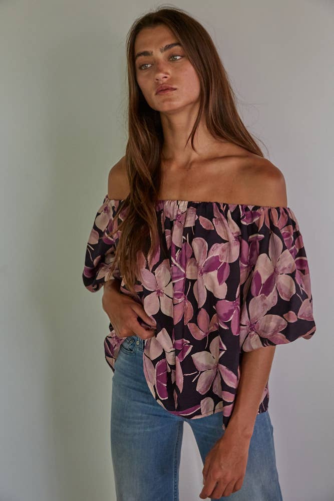 Suki Floral Print Top