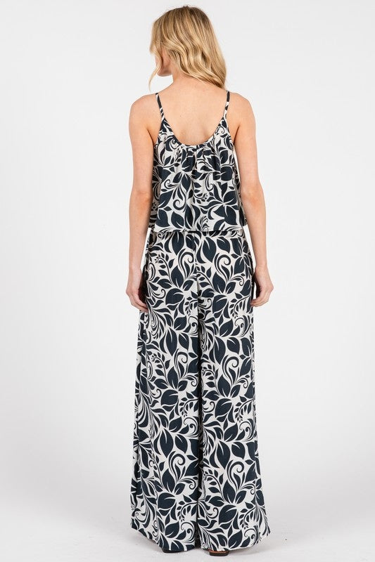 Swirl Wide Leg Pants