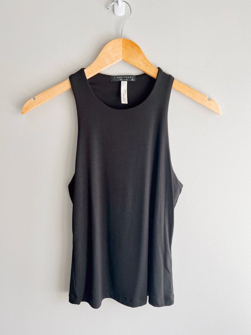 Double Layer High Neck Tank (4 colors)