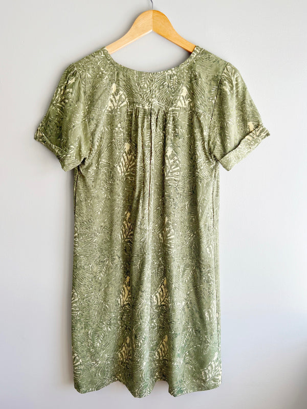 Batik Print Spring Dress