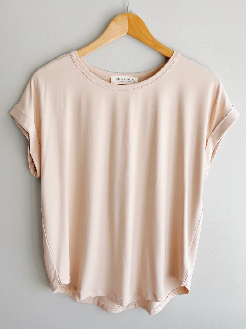 Modal Round Neck Tee (3 colors)