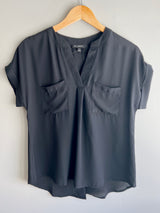 Split Neck S/S Tee (4 colors)