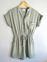 Effortless Tie Waist Romper (3 colors)