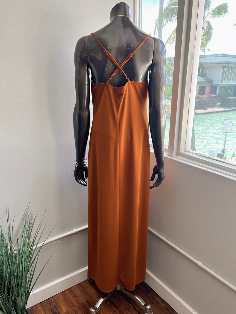 Cowl Neck Maxi Dress (2 colors)