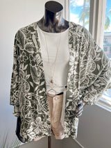 Tropical Kimono Cardigan (2 colors)
