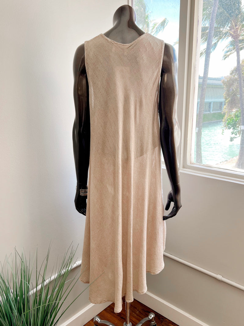 Curve Hem Slip Dress