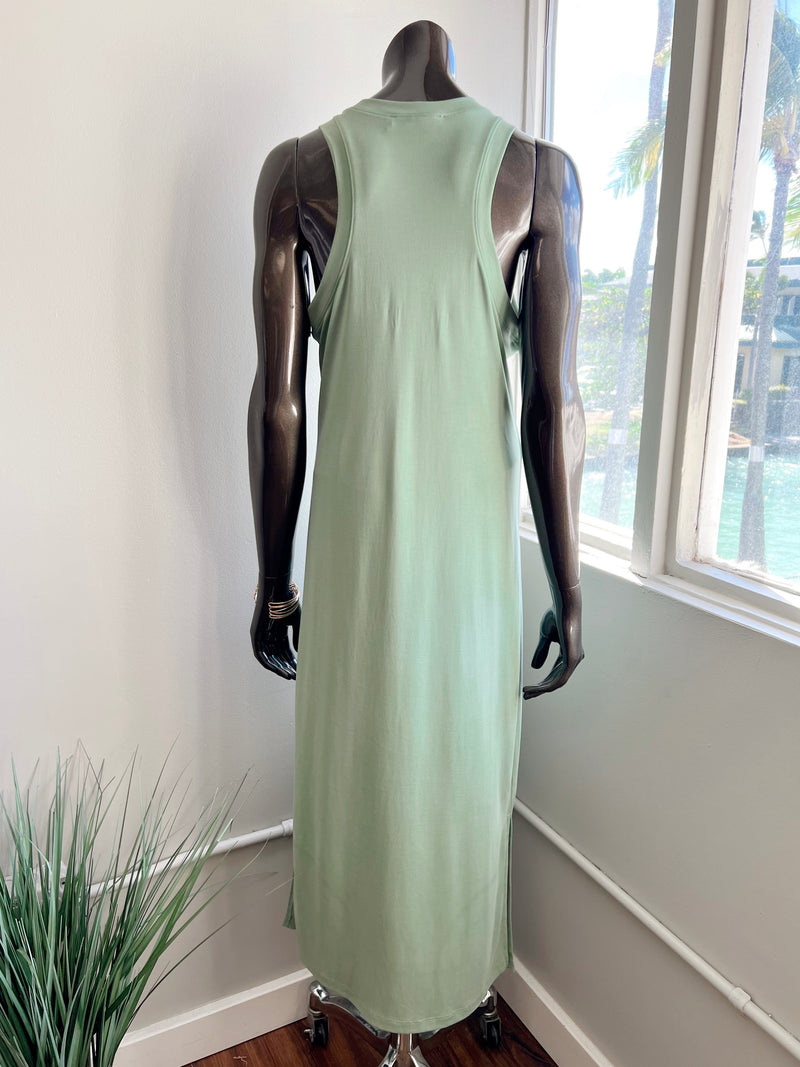 High Neck Midi Dress (2 colors) (FINAL SALE)