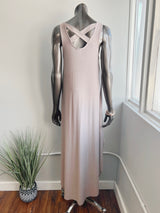 Cross Back Maxi Dress (4 COLORS)