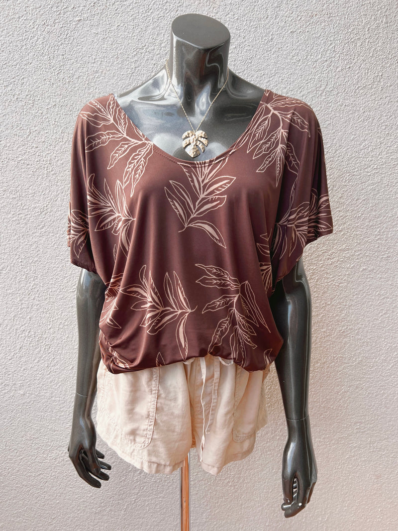 Outlined Dolman Top (3 colors)