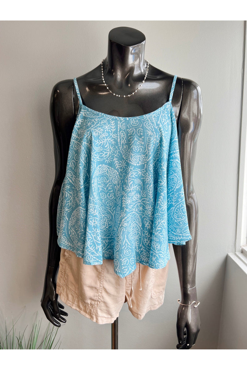 Paisley Swing Cami Top (2 colors)