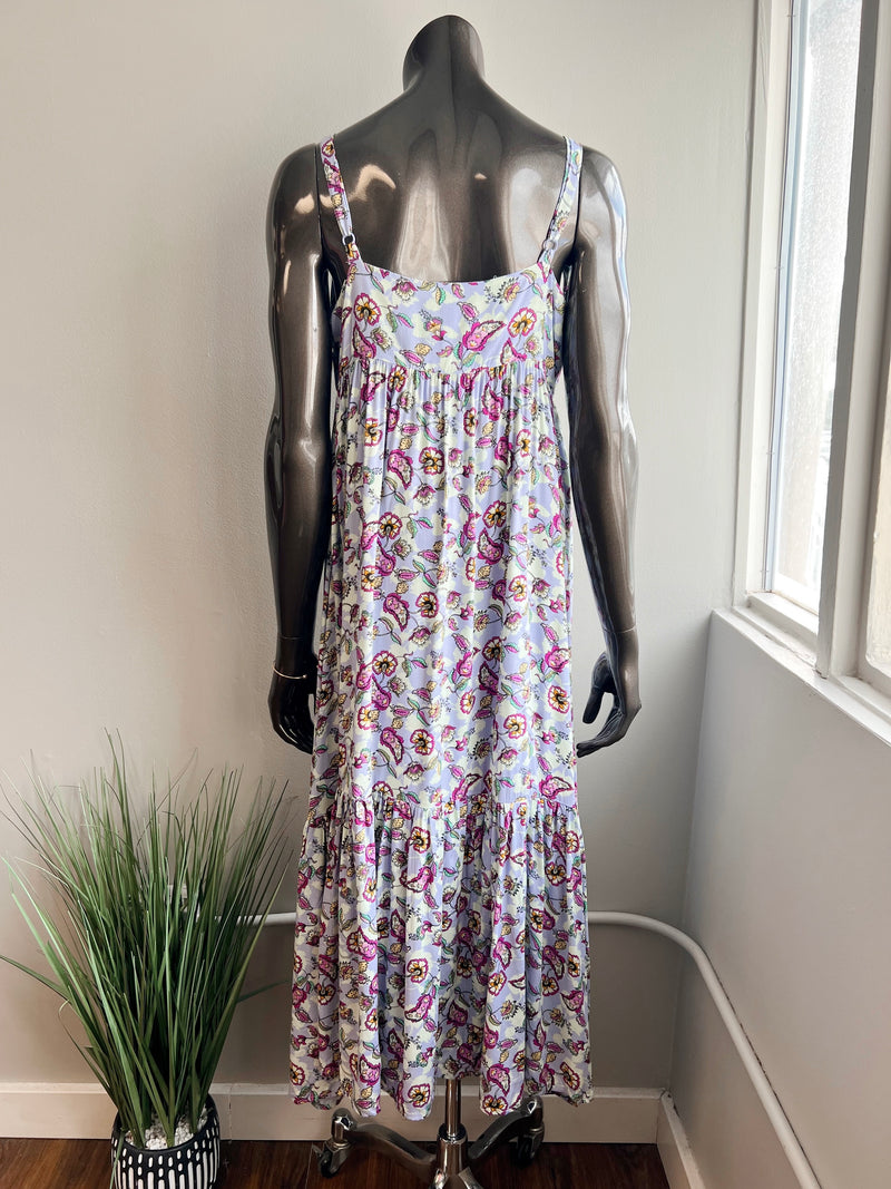 Floral Tiered Midi Dress (FINAL SALE)