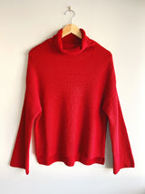 Cowl Neck Knit Sweater (3 colors) (FINAL SALE)