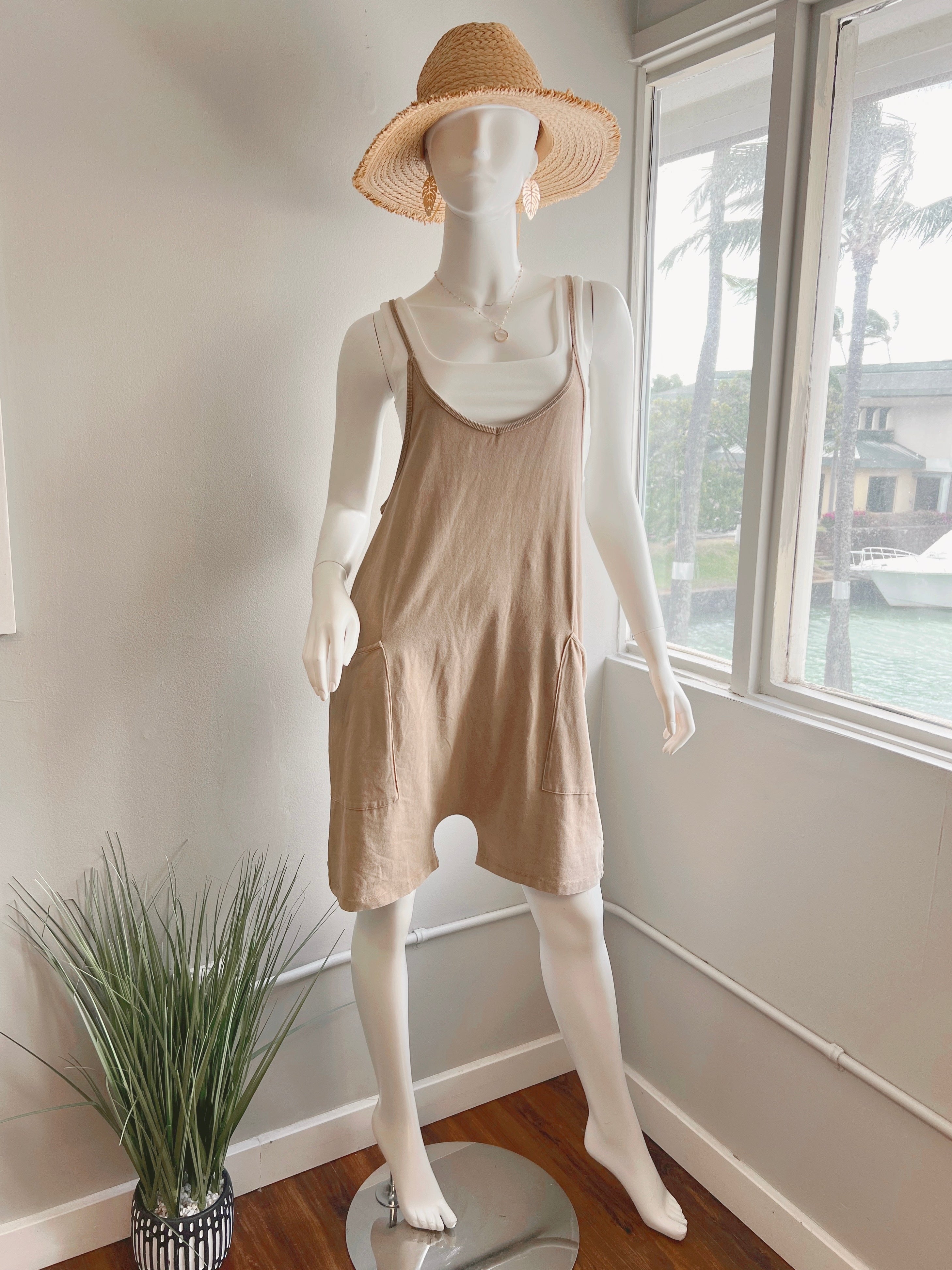 Slouchy Lounge Romper (5 colors) (FINAL SALE)