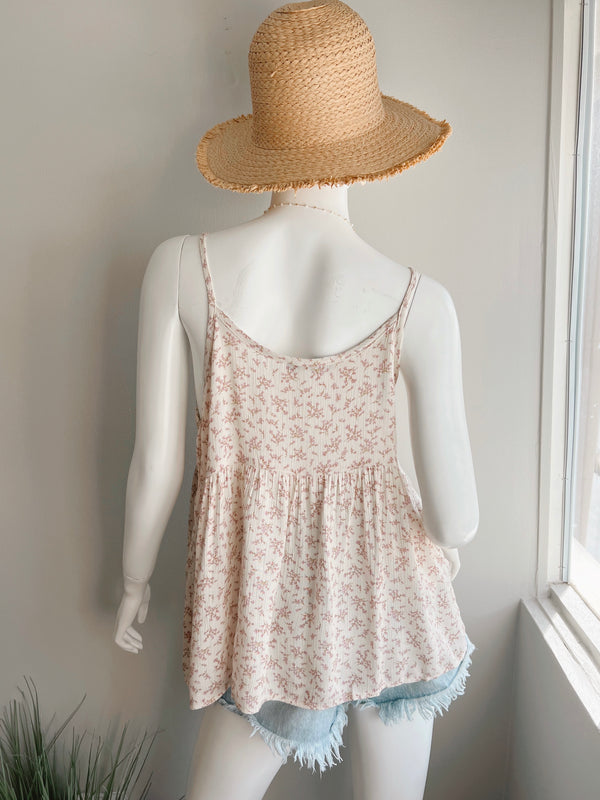 Floral Baby Doll Tank